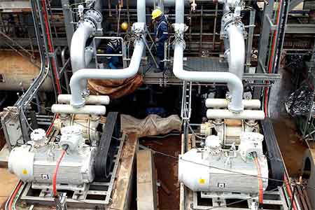 媚娘直播火炬氣回收機組在新加坡Jurong-JRC-Vapour-Recovery-Project尾氣回收項目使用（yòng）現場