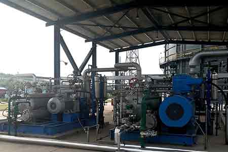 媚娘直播液（yè）環泵（bèng）機組在洛陽宏興新能化工使用現場