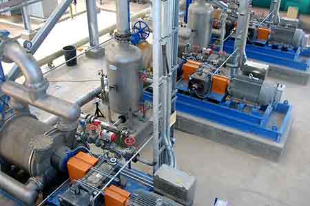 媚娘直播不鏽鋼液環泵機組在印尼地熱電廠應用現場