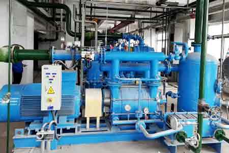 媚娘直播液環泵機組在本鋼板（bǎn）材餘熱發電廠使用（yòng）現場