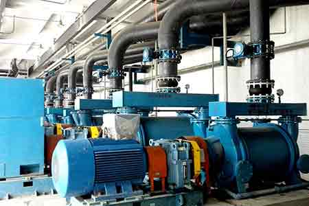 媚娘直播液環泵（bèng）機組在景興紙業（yè）使用（yòng）現場