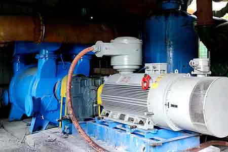 媚娘直播液（yè）環泵機組在貴州龍（lóng）宮煤礦使用現場