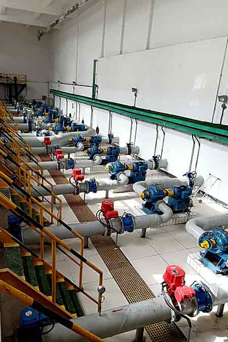 KPS係（xì）列單級雙吸離心泵在唐山東海（hǎi）鋼鐵集團有限公司使用現場